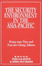 book The Security Environment in the Asia-Pacific (National Policy Research Series)