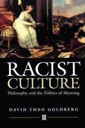 book Racist Culture: Philosophy and the Politics of Meaning