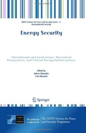 book Energy Security: International and Local Issues, Theoretical Perspectives, and Critical Energy Infrastructures