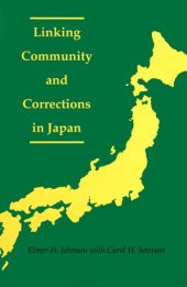 book Linking Community and Corrections in Japan