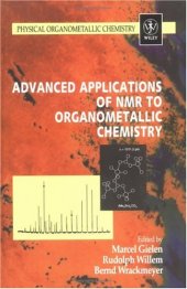 book Advanced Applications of NMR to Organometallic Chemistry