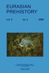 book Eurasian Preshistory 5,2 (2007), Dating the Middle to Upper Palaeolithic Boundary Across Eurasia