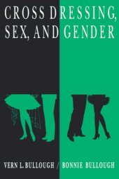 book Cross Dressing, Sex, and Gender