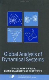 book Global Analysis of Dynamical Systems