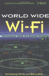 book Worldwide Wi-Fi: Technological Trends and Business Strategies