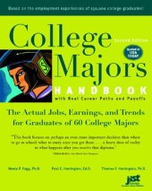 book College Majors Handbook with Real Career Paths and Payoffs: The Actual Jobs, Earnings, and Trends for Graduates of 60 College Majors (College Majors Handbook With Real Career Paths and Payoffs)