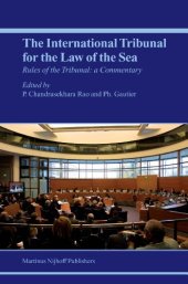 book The Rules of the International Tribunal for the Law of the Sea: A Commentary