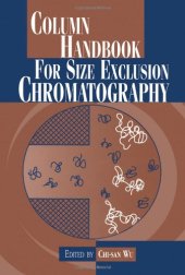 book Column Handbook for Size Exclusion Chromatography