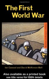 book First World War (Questions and Analysis in History)