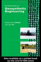 book Fundamentals of Geosynthetic Engineering