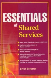 book Essentials of Shared Services