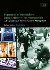 book Handbook of Research on Ethnic Minority Entrepreneurship: A Co-evolutionary View on Resource Management