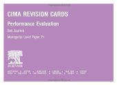 book CIMA Revision Cards: Performance Evaluation (CIMA Revision Cards)