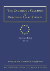 book Cambridge Yearbook of European Legal Studies. Volume 03, 2000