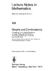 book Graphs and combinatorics; proceedings