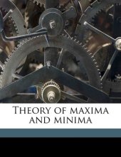 book Theory of Maxima and Minima