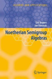 book Noetherian Semigroup Algebras