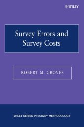 book Survey Errors and Survey Costs