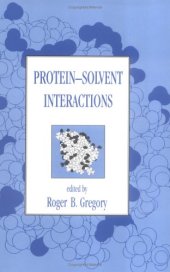 book Protein-Solvent Interactions