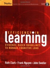 book Efficiency in Learning: Evidence-Based Guidelines to Manage Cognitive Load