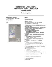 book Historia de Filosofía y Filosofía de la Liberación