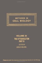 book The Cytoskeleton Part B