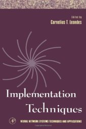 book Implementation Techniques (Neural Network Systems Techniques and Applications)