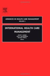 book International Health Care Management, Volume 5 (Advances in Health Care Management)