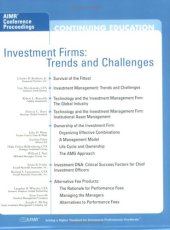 book Investment Firms: Trends and Challenges