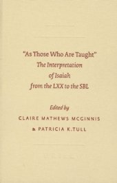 book As Those Who Are Taught (Sbl - Symposium)