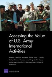 book Assessing the Values of U.S. Army International Activities