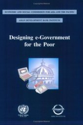 book Designing E-government for the Poor