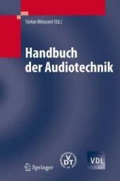 book Handbuch der Audiotechnik