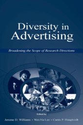 book Diversity in Advertising: Broadening the Scope of Research Directions (Advertising and Consumer Psychology)