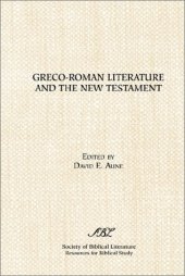 book Greco-Roman Literature and The New Testament: Selected Forms and Genres