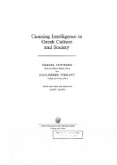 book Cunning intelligence in Greek culture and society