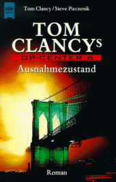 book Tom Clancy's Op- Center 6. Ausnahmezustand.  GERMAN 