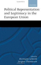 book Political Representation, and Legitimacy in the European Union