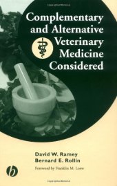 book Complementary and Alternative Veterinary Medicine Considered