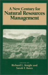 book A New Century for Natural Resources Management