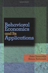 book Behavioral economics and its applications