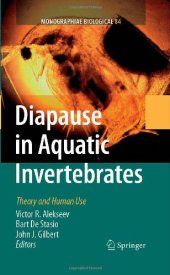 book Diapause in Aquatic Invertebrates: Theory and Human Use (Monographiae Biologicae)