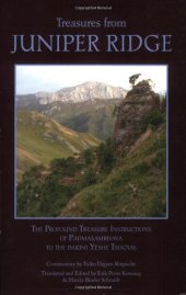 book Treasures from Juniper Ridge: The Profound Instructions of Padmasambhava to the Dakini Yeshe Tsogyal