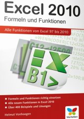 book Excel 2010: Formeln und Funktionen