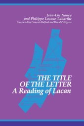 book The Title of the Letter: A Reading of Lacan