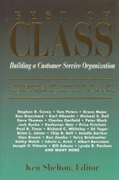 book Best of Class: Building a Customer Service Organization (Executive Excellence Classics)