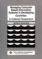 book Managing Computer-Based Information Systems in Developing Countries: A Cultural Perspective