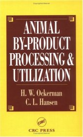 book Animal By-Product Processing & Utilization