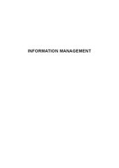 book Information management: a consolidation of operations, analysis and strategy