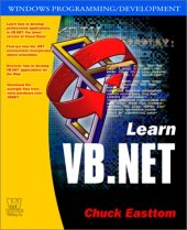 book Learn Vb.Net